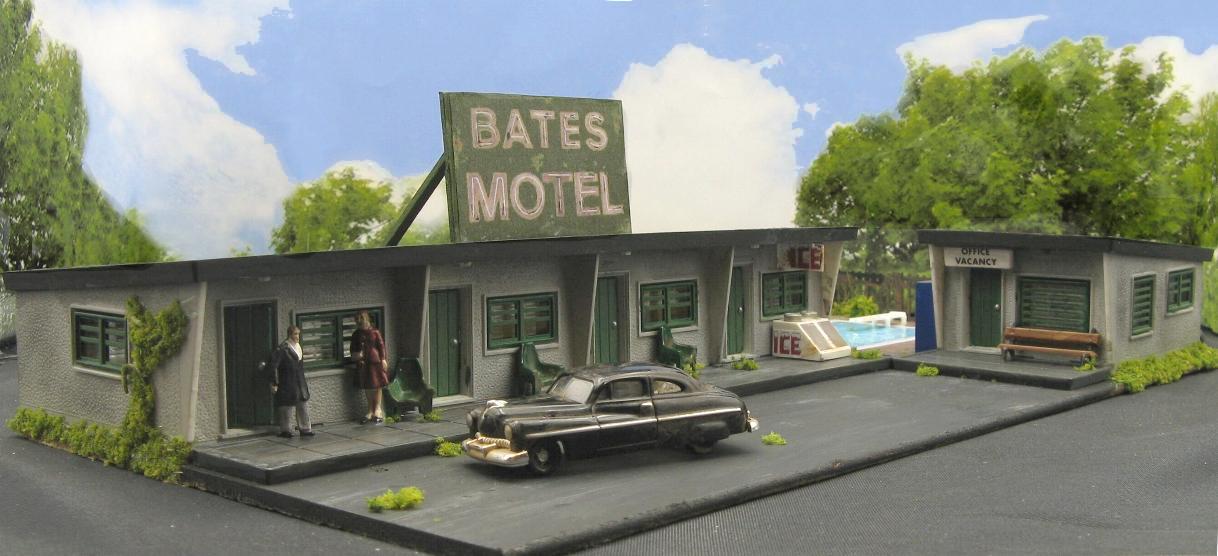 Bates Motel diorama