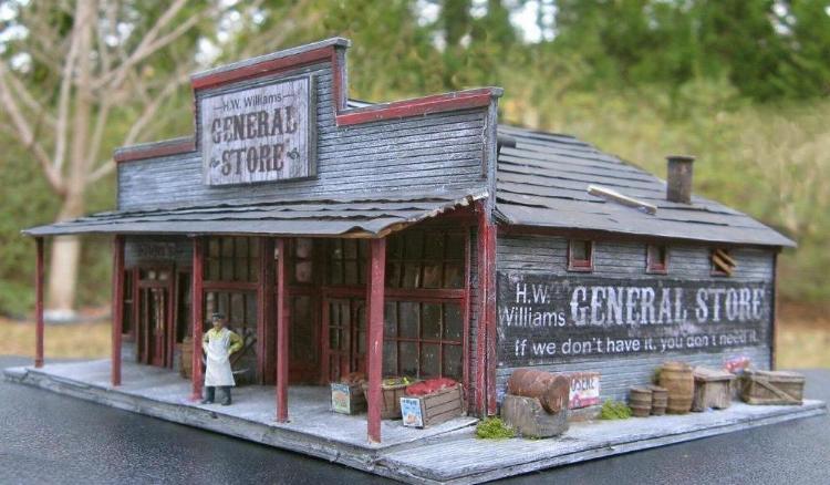 craftsman General Store model trains