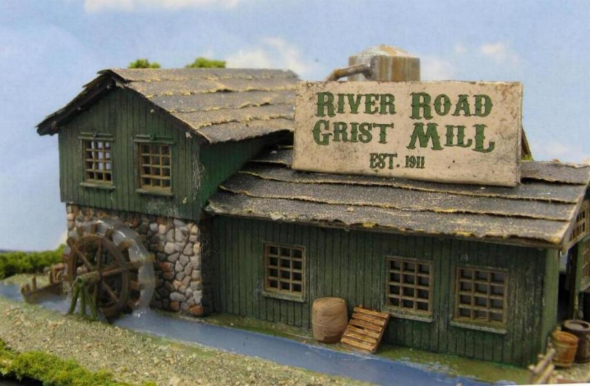 n scale grist mill