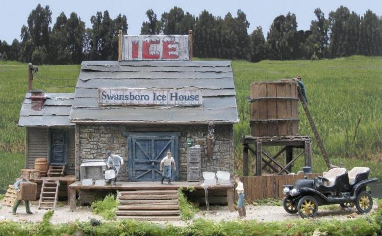 HO Scale Ice House