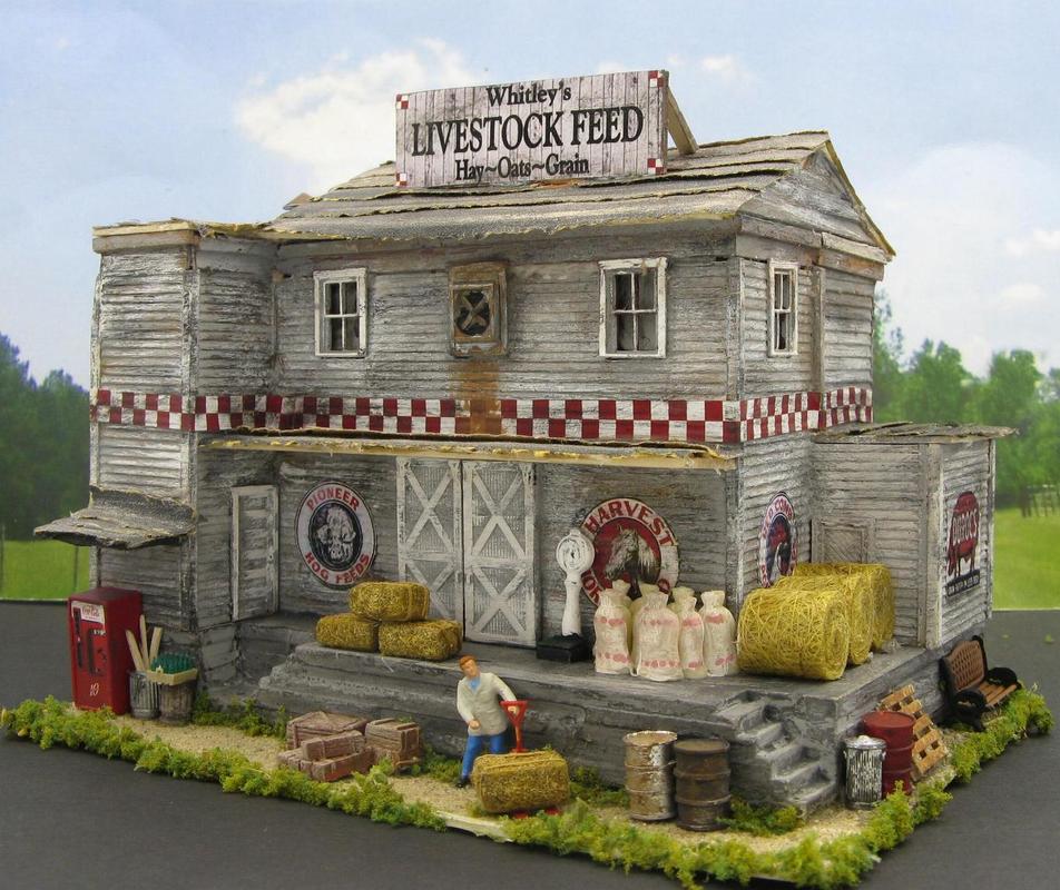ho scale feed store