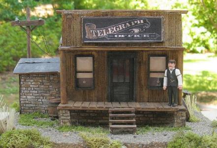 model train telegraph office
